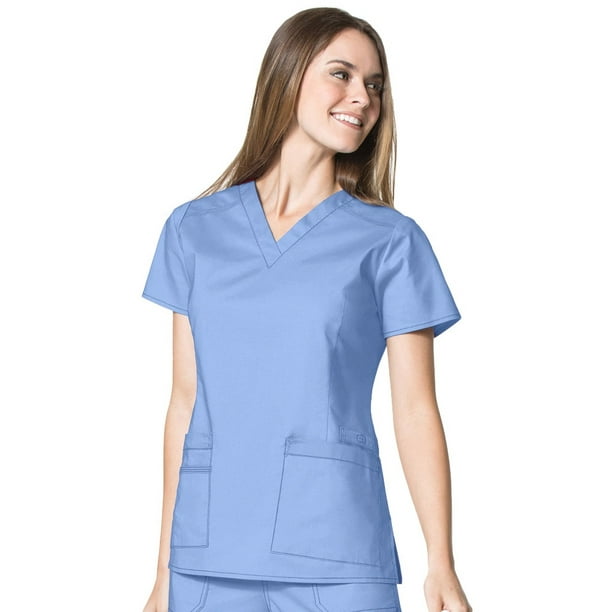 WonderWink Womens Wonderflex Verity Scrub Top
